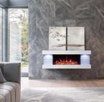 44” Atacama Electric Wall Mounted Fire Multiple Flame Colours Sound Effects