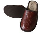 Leather Slippers for Men Comfort Slip On Shoe Size 6.5-11 Mule HandMade Moccasin