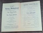 1932 D`Oyly Carte Savoy Theatre Programme Gilbert & Sullivan The Mikado
