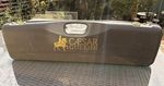 Caesar Guerini Shotgun Hard Case brown padded inside. Combi lock  for 1 shotgun