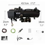 12KW 16KW 12V 24V Parking Heater Diesel Heating Water Heating Engine + Bracket