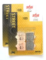 SBS 870HS Street Sinter Brake Pads *2 Pairs* BMW S1000R 13-19 S1000RR 09-18