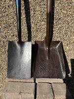 2 Garden Spade and Shovel Height 37 Spade with 10 Shovel 9 Tools for Gardening