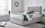 PRINCESS ORTHO DIVAN BED SET WITH MATTRESS AND HEADBOARD3FT 4FT6 Double 5FT King