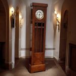 Art Noveau Oak Grandfather/ Longcase Clock