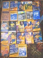 21 Mansfield Town Programmes Mixed Seasons Can Split