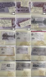 Large UK Banknote collection, Whites Errors, Consecutive, First Run, Rares