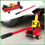 Trolley Jack 2 Ton Tonne Low Profile Hydraulic Floor Lifting Car Van Garage Tool
