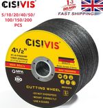 ⭐5-200PCS⭐ METAL CUTTING / SLITTING DISCS 115MM 4.5 INCH x 1mm x 22mm ultra thin