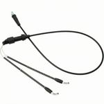 ATV Throttle Cable Looped Tips Replacement Throttle Cable Threaded Ends