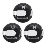 3 Pack Golf Score Counter Mini Golf Stroke Attachment Black White