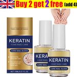Nail-Aid Keratin 3 Day Growth Nail Treatment & Strengthener, 15ml (0.55 Fl Oz)
