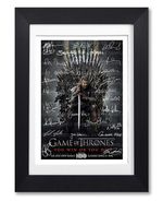 GAME OF THRONES CAST SIGNED POSTER TV SERIES SEASON PRINT PHOTO AUTOGRAPH GIFT