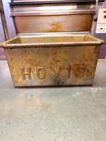 Hovis Vintage Embossed Metal Loaf Tin