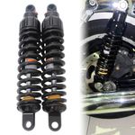 13.5" 343mm Motorcycle Rear Suspension Shock Durable Adjusting 9mm Spring Black