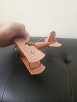 Red Baron Model Tin Airplane Aircraft 