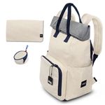Baby Nappy Bag with Changing Mat and Dummy Pouch | JollyEst®