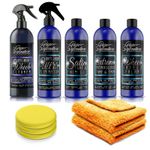 Alloy Wheel Cleaning Kit Tyre Rim Car Set Wash Sealant Pure Definition