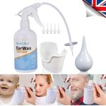 Ear Wax Cleaner Earwax Removal Washing Kit Earwax Cleaning Tool Ear Wash System
