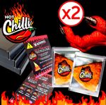 2x CHIP CHALLENGE - WORLDS HOTTEST CHILLI CHIP 🔥🔥( Twin Pack) - HOT