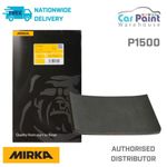 Mirka P1500 ECO Wet & Dry Sanding Sheets Quire 50pk Waterproof Sand Paper or and