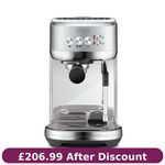 Sage The Bambino Plus Espresso Coffee Machine SES500BSS Brushed Stainless Steel#
