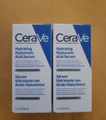 CeraVe Hydrating Hyaluronic Acid Serum Face 30 mL X 2 pack