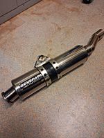 Renegade Stainless Motorcycle End Can Exhaust.