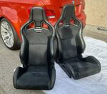 Recaro Sporster CS Black Leather / Alcantara
