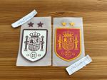Spain National Football Team Double Stars Home Away Silicon Iron On Patch Badge