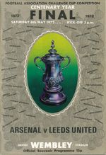 FA CUP FINAL PROGRAMME 1972 Leeds United v Arsenal - ORIGINAL official programme