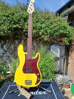 4-String Electric Bass Guitar Upgraded  Squire