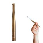 Luxury Reusable Cigarette Holder with Detachable Filters - Copper Alloy Design