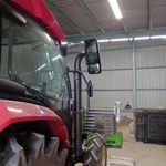 2x  Double Side Mirrors Universal Tractors Truck Wing Split Fixing Dual Zoom HGV