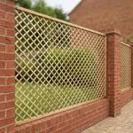 4ft-6ft Elite Diamond Alderley Standard Trellis Fence Panel for Climbing Plants