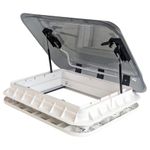 CAMPER ROOF VENT 40 X 60CM LED LIGHT SKYLIGHT CAMPERVAN ROOF VENT CARAVAN
