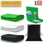 10FT 20FT Soft Muslin Photo Backdrop Screen Photography Cotton Background Studio