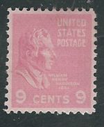 Scott #814...9 Cent...Harrison...7 Stamps...MNH