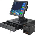 Brand New Complete Microsoft Windows POS System - Brand New 15.6" Touchscreen