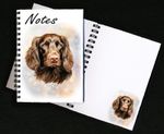 Cocker Spaniel Notebook / Notepad with small image on every page - By Starprint