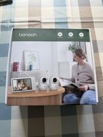 bonoch Baby Monitor with 2 Cameras and Night Vision, 7" 720P HD Split Screen