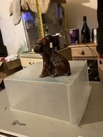 Arthur Wood Pottery Dog Money Bank 