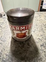Marmite Branded Ceramic Storage Pot  - Collectible Kitchen Display Jar - Advert