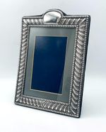 FINE SILVER PHOTO FRAME SHEFFIELD 1990 JOHN BULL