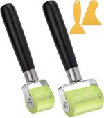 Silicone Seam Roller 2 Pieces Professional Sound Deadening Roller with Bearing