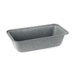 Salter Loaf Tin Bread Baking Pan 27cm Marblestone Collection Carbon Steel Grey