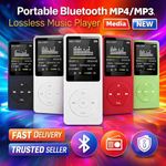 Portable Bluetooth MP4/MP3 Lossless Music Player Media FM Radio Recorder NEW