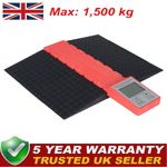 Caravan Scales 1500 kg | Vehicle Scales for Motorhome Including Matching Ramp UK