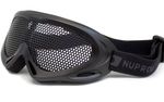 Nuprol Airsoft Pro Mesh 6010 Large Mesh Safety Goggles - Eye Pro In Black