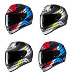 HJC C10 Hiper Full Face Motorcyle Motorbike Helmet